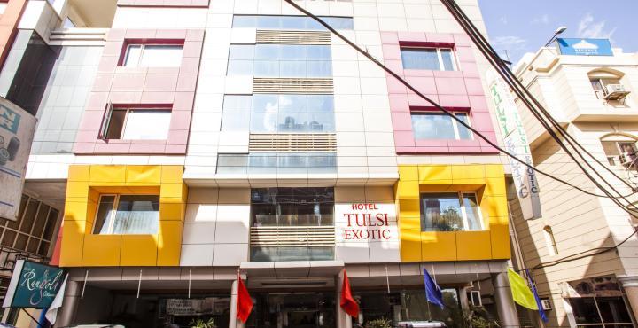 Hotel Tulsi Exotic โบปาล ภายนอก รูปภาพ